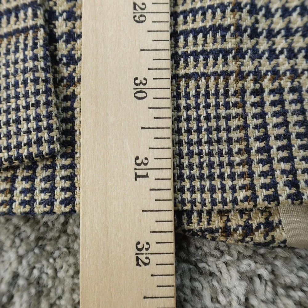 VTG Brooks Brothers Blazer Mens 42L Brown Tweed Plaid Sport Coat Suit Jacket USA